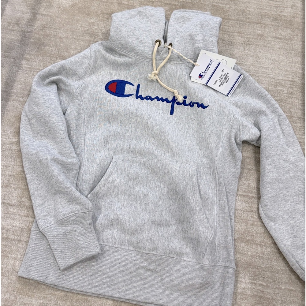 Champion Hoodie Light Grey